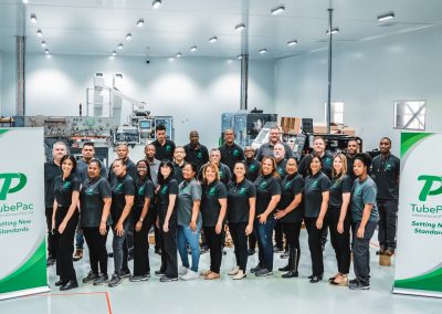 TubePac International Full Complement of Staff